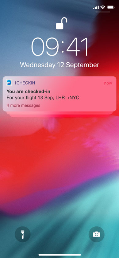 Automated check-in